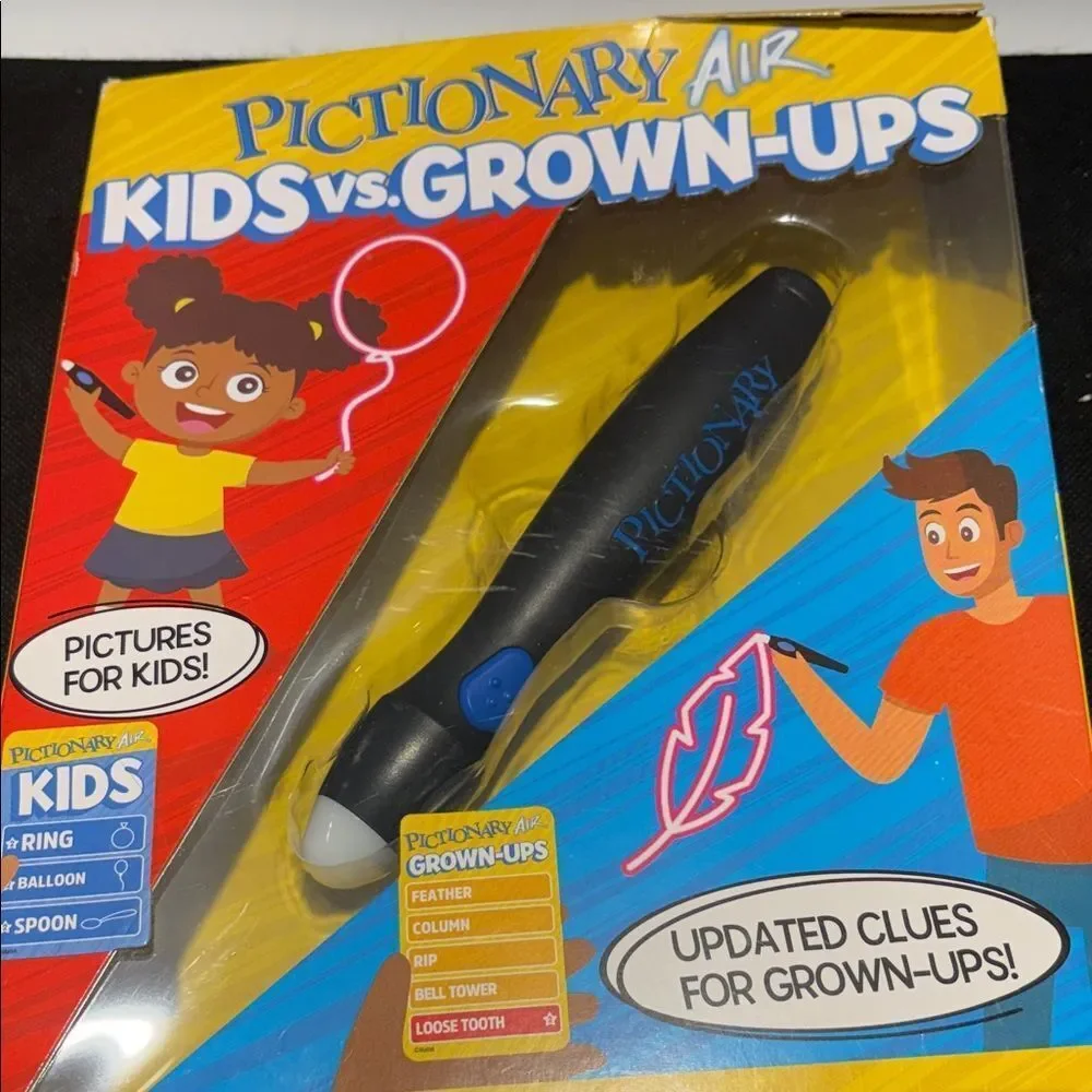 Mattel Pictionary Air Kids vs. Grown-Ups